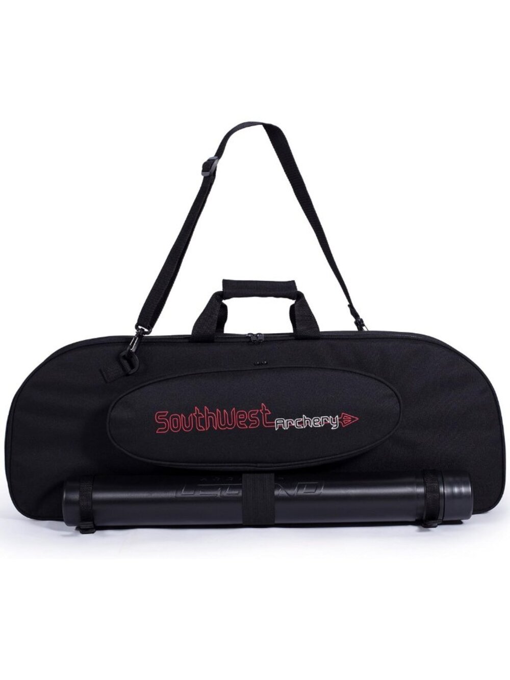 Padded Recurve Bow Case with Arrow Tube & Large Pocket - Ideal for Travel